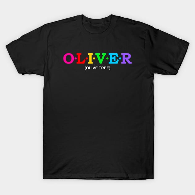 Oliver - Olive tree. T-Shirt by Koolstudio